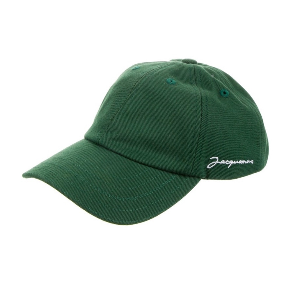 JACQUEMUS Green Baseball Cap